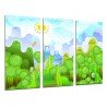 MULTI Wood Printings, Picture Wall Hanging, Theme Infantile, Childs, Babys