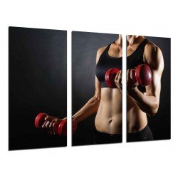 MULTI Wood Printings, Picture Wall Hanging, Motivation Fitness, Gym