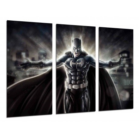 Cuadro Moderno Fotografico base madera, Superheroes Batman, Joker