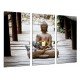 MULTI Wood Printings, Picture Wall Hanging, Buda buddha, Relax, Zen, Relajacion