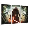 Cuadro Moderno Fotografico base madera, Star Wars, Darth vader