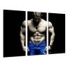 MULTI Wood Printings, Picture Wall Hanging, Man Sexy, Sensual, Naked