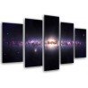 Cuadro Moderno Fotografico base madera, Espacio Exterior, Universo, Via Lactea