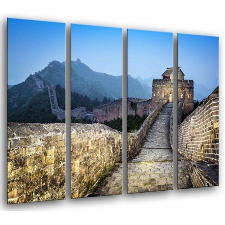 MULTI Wood Printings, Picture Wall Hanging, Landscape Wall China Atardecer