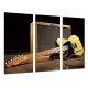 MULTI Wood Printings, Picture Wall Hanging, Music, Instrument Guitar Fender Stratocaster, Rock