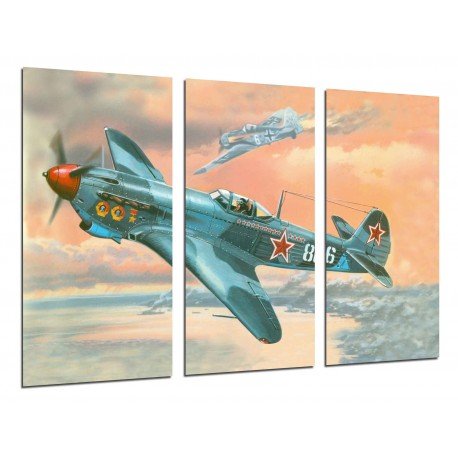 MULTI Wood Printings, Picture Wall Hanging, Aviation, Airplane olds, Airplanes of Guerra