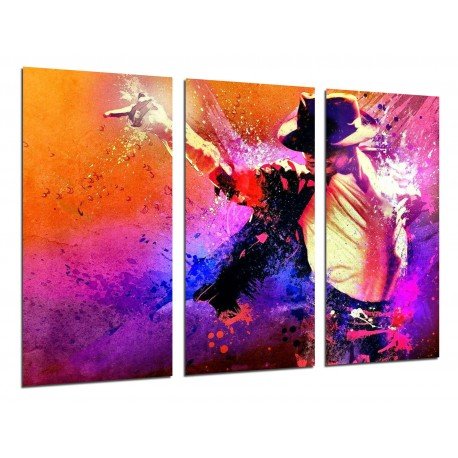 MULTI Wood Printings, Picture Wall Hanging, Michael Jackson, Music Pop