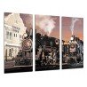 MULTI Wood Printings, Picture Wall Hanging, Station of Train, Trains olds