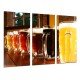 MULTI Wood Printings, Picture Wall Hanging, Brewery, Beer Blonde and Toast