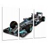 MULTI Wood Printings, Picture Wall Hanging, Car Formula 1, Mercedes F1, Hamilton, Rosberg