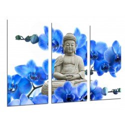 MULTI Wood Printings, Picture Wall Hanging, Buda, relaxation, Zen, Relax, Buddha
