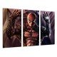 MULTI Wood Printings, Picture Wall Hanging, Superheroe, Spiderman,Comics