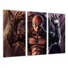 Cuadro Moderno Fotografico base madera, Superheroe, Spiderman,Comics