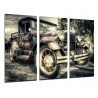 MULTI Wood Printings, Picture Wall Hanging, Car old Ford, Car Vintage