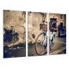 Cuadro Moderno Fotografico base madera, Bicicleta Vintage,