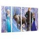 MULTI Wood Printings, Picture Wall Hanging, Frozen, Cartoon,Elsa, Anna, Olaf,