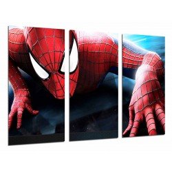 Cuadro Moderno Fotografico base madera, Spiderman, Superheroe, Hombre Arana