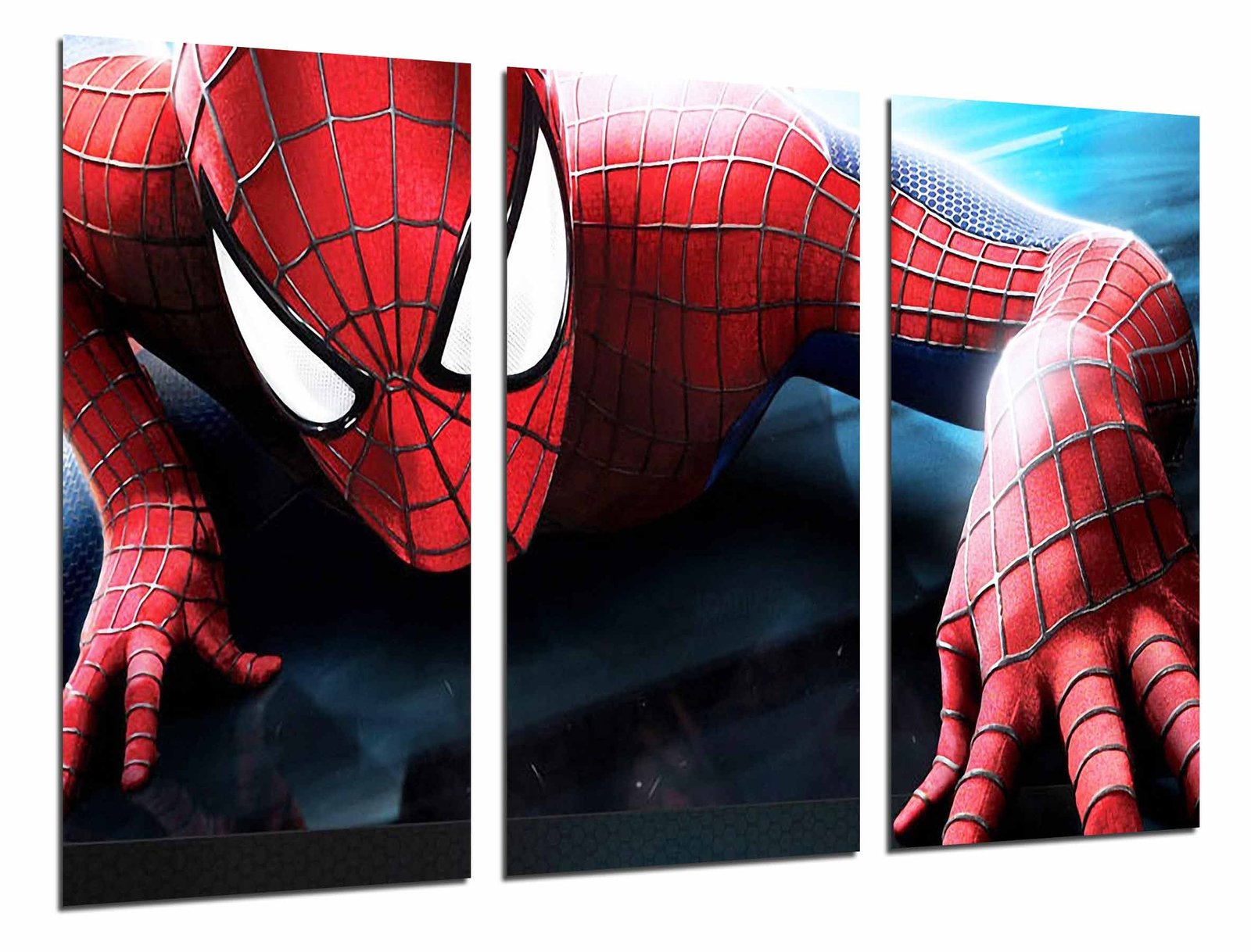 MULTI Wood Printings, Picture Wall Hanging, Spiderman, Superheroe, Man  Spider