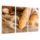 MULTI Wood Printings, Picture Wall Hanging, Bread, Bakery, Loaf of Bread, Horno of Bread, Cake Shop