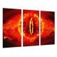 MULTI Wood Printings, Picture Wall Hanging, Lord of The Rings, Eye of Fire, Sauron