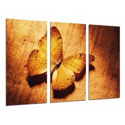 MULTI Wood Printings, Picture Wall Hanging, Butterfly Beauty, Romantic