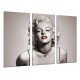 MULTI Wood Printings, Picture Wall Hanging, Actress Marilyn Monroe, Icon Sexual, Blonde, Myth Erotico